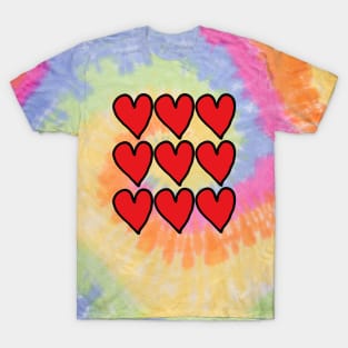 Hearts love T-Shirt